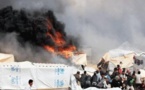 18 قتيلا بينهم 14 طفلا في قصف جوي سوري على مخيم للنازحين قرب الحدود الاردنية