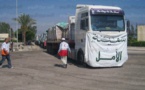 الجيش المصري يوقف قافلة مساعدات في طريقها لغزة