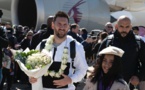 ميسي " سفير السياحة " يصل إلى السعودية برفقة عائلته