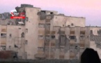 مقاتلو المعارضة يفجرون مبنى المخابرات الجوية في حلب
