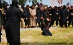تنظيم " داعش " يرجم شخصين في شمال العراق بتهمة "الزنى"