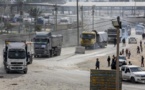 يمينيون إسرائيليون يمنعون دخول شاحنات المساعدات إلى غزة