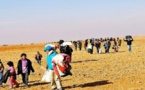 منظمة : مئات الفارين من سوريا عالقون في الصحراء شرقي الاردن
