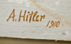 عرض لوحات خاصة بهتلر للبيع بمزاد في مدينة نورنبرج بألمانيا