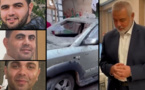  مقتل ثلاثة من ابناء اسماعيل هنية رئيس المكتب السياسي لحركة حماس 