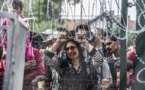 الحدود المجرية النمساوية بوابة اللاجئين نحو الشمال