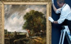 لوحة للفنان جون كونستابل في المزاد العلني