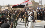 مقاتلو الحشد الشعبي يحتجون على تواجد قوات تركية بالعراق