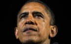 أوباما يبكي خلال حديثه على الإصلاحات الرامية للسيطرة على السلاح