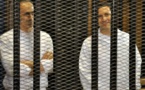 النيابة المصرية تطعن في قرار الافراج عن نجلي مبارك