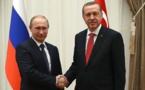 اردوغان يقدم تعازيه لعائلة قائد الطائرة الحربية الروسية المنكوبة