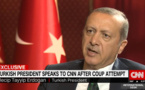 أردوغان يتحدث لاول مرة عن لحظات تلقيه  انباء الانقلاب