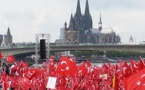 مظاهرة موالية لأردوغان بكولونيا الألمانية بمشاركة 20 ألف متظاهر
