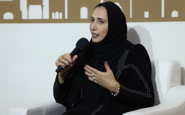 الكاتب القطرية الدكتورة هدى النعيمي تتحدث عن روايتها زعفرانه في معرض الدوحة الدولي للكتب- موقع سوداني بوست