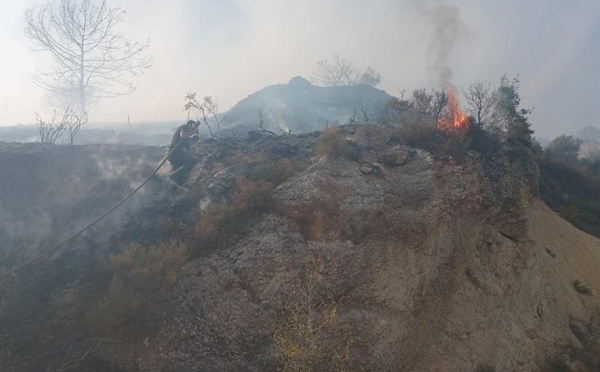 قنابل إسرائيلية تشعل حرائق كبيرة في بلدات جنوبي لبنان